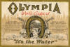Olympia Pale Export label, c.1914 - image