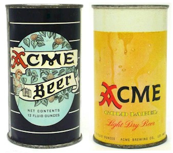 Acme Beer ft cans - image