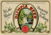 Olympia Beer label, c.1906 - click for larger image
