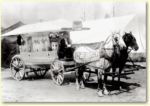 3-B Brewery parade wagon, c.1905 - image