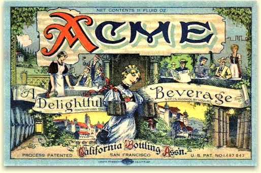 Acme Beverage patent ca.1924