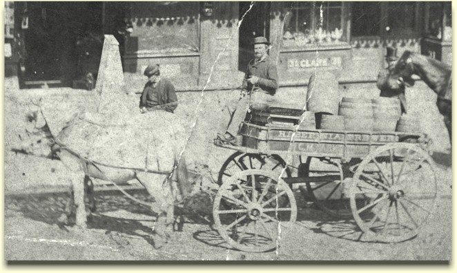 Hibernia beer wagon ca.1867