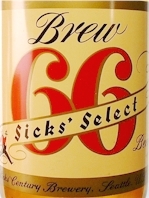 Brew 66 Beer label - image