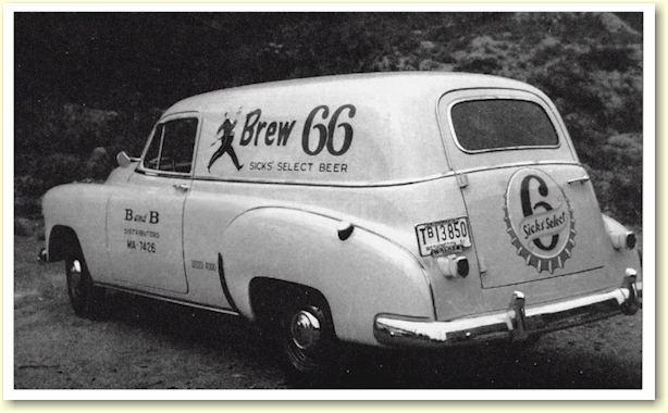Brew 66 delivery van - photo