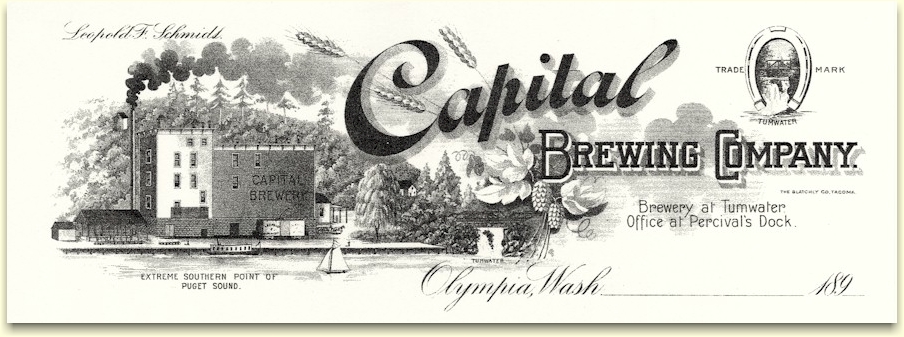 Capital Brewing Co. letterhead c.1900 - image