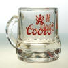 Coors mini glass mug - image