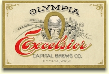 Excelsior Beer label, Capital Brg. Co.