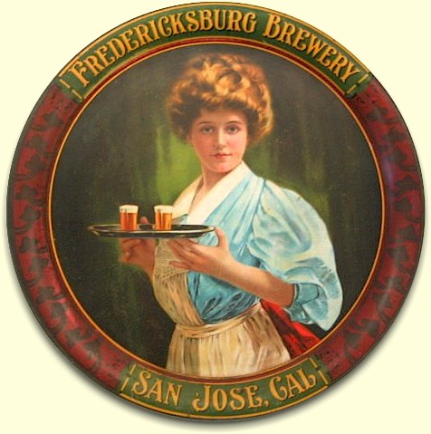 Fredericksburg Brewery tray