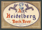 Alt Heidelberg Bock, gold label - image