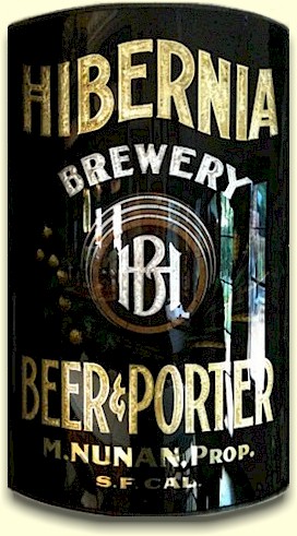 Hibernia Beer & Porter sign