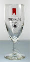 Michelob footed tulip style beer glass