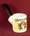 Olympia Beer ceramic pipe - image