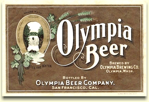 Olympia Beer Co.  SF label