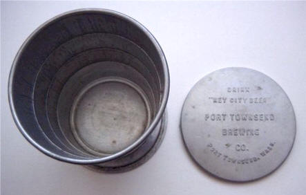 Collapsible Port Townsend Brewery cup -  image