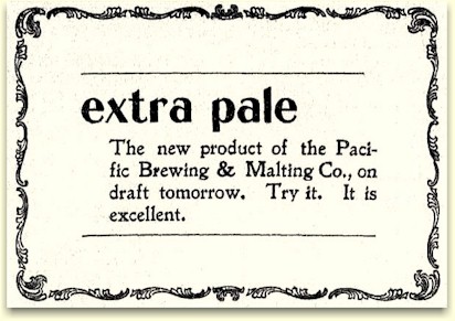 Extra Pale ad 15 Apr 1898