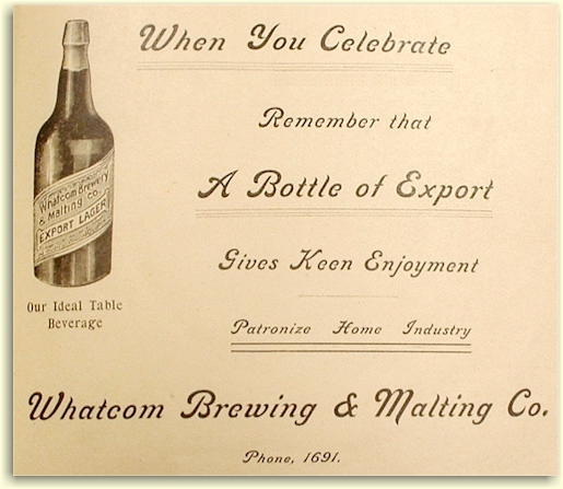 Whatcom Bry & Mltg ad 1902 - graphic