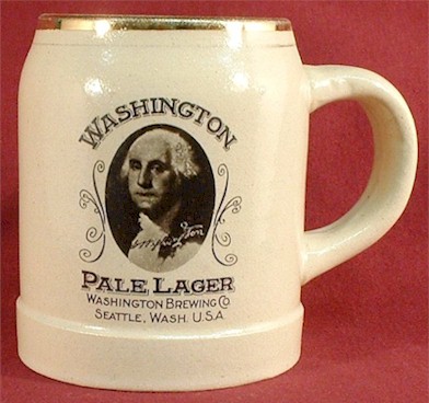 Washington Pale Lager beer stein - image