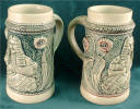 Two Rainier steins, c.1910 - image