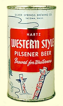 Hartz Wester style beer can - image