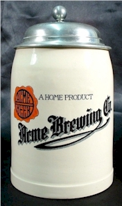 Acme Beer stein by Mettlach, c.1907