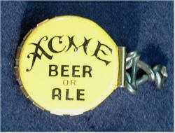 Acme Beer, crimp-on cap - image