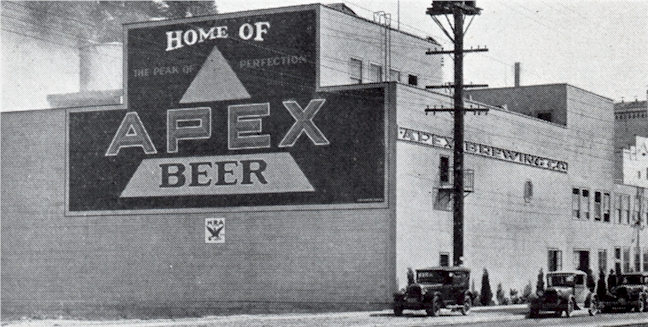 Apex Brewery, c.1934 - image