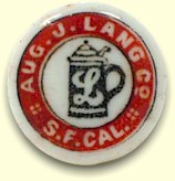 August Lang porcelain stopper