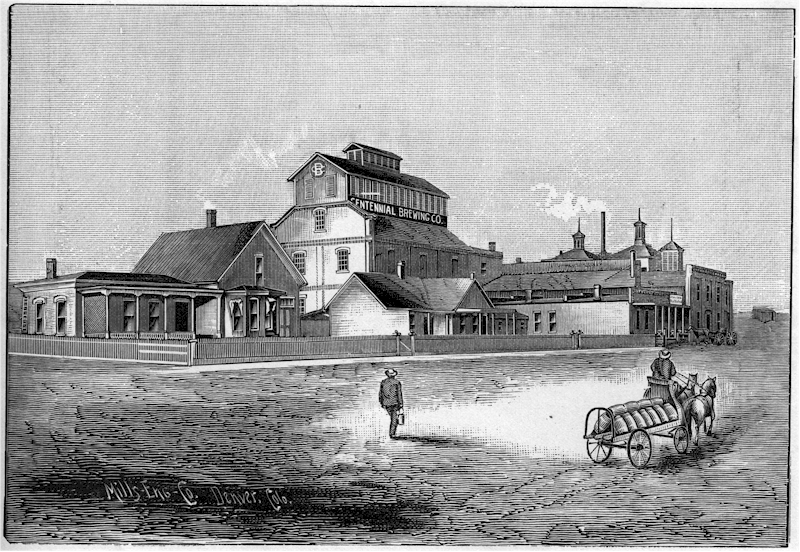 Centennial Brewery in early 1880s - image