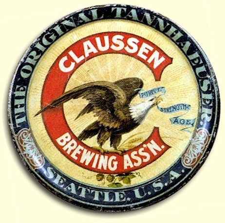 First Claussen Brg. Assn. beer tray