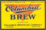 Columbia Brew label, c. 1932 -  image