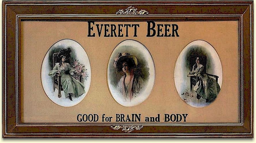 Everett Beer sign, Good for Brain & Body