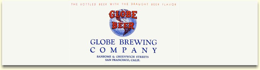 Globe Brewing Co. letterhead San Francisco