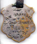 Gold Nugget watch fob