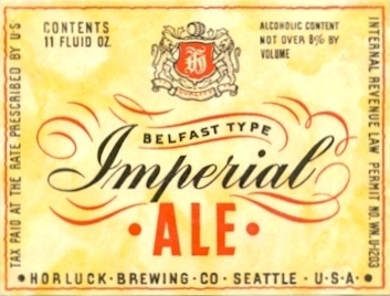 Horluck's Imperial Ale label - image