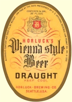 Horluck's Veinnea style Beer label - image