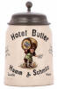 Hotel Butler stein by Mettlach - beer delivery
