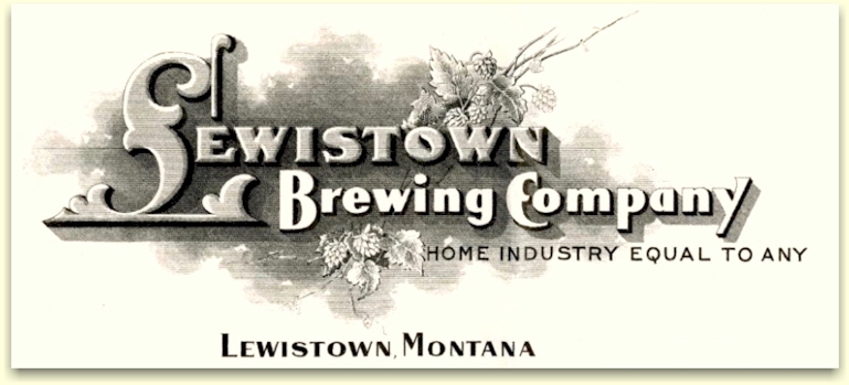 Lewistown Brewing Co. letterhead c.1918