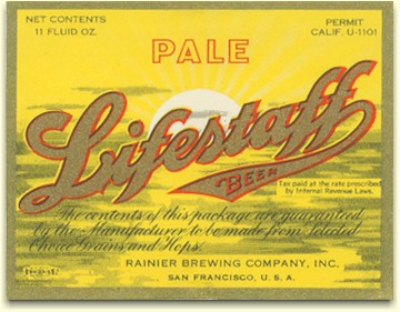 Pale Lifestaff Beer, c.1934 - image