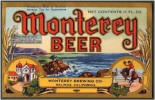 Monterey Beer label Withdrawn Tax Free
