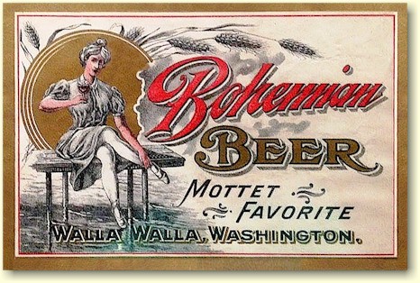 Mottet Favorite Bohemian Beer label