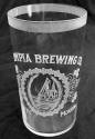 Olympia Brewing Co of Butte, etched beer glass