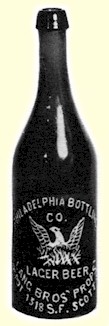 Philadelphia Beer bottle c.1882