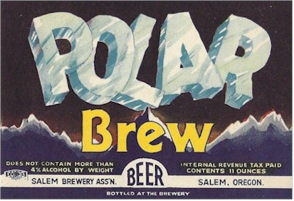 Polar Brew Beer label from Salem