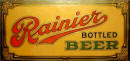 Rainier Bottled Beer TOC sign