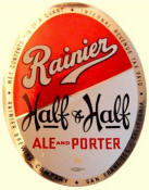 Rainier Half & Half label, ca.1940