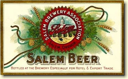 Pre-pro Salem Beer label - image