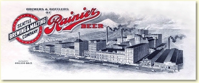  Seattle Brewing & Malting letterhead 1913 - image