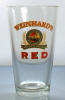 Weinhard's Red pint glass
