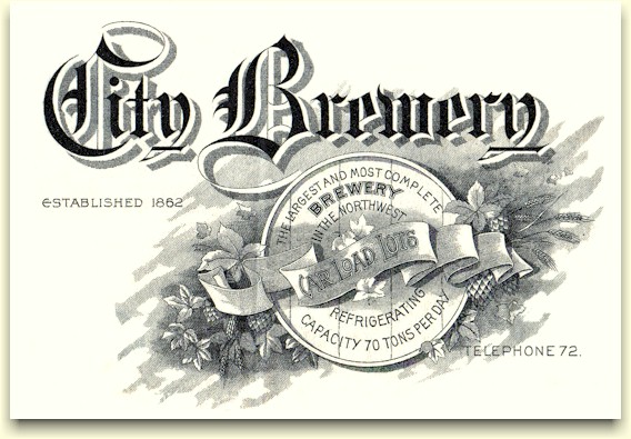 Weinhard's City Brewery graphic