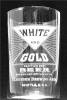 White & Gold etched glass - Claussen Brg. Assn. Seattle